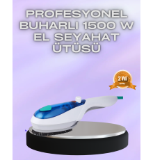 Portatif Buharlı Ütü Pratik Seyahat Tipi Kırışıklık Açıcı