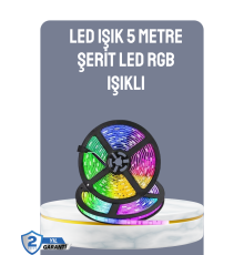 Kumandalı 5 Metre Şerit LED Dekoratif Aydınlatma
