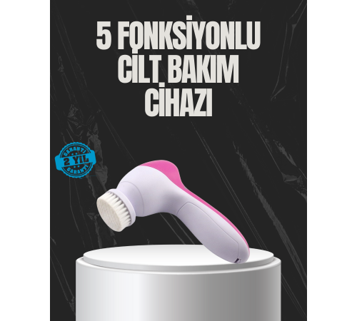 Çok Fonksiyonlu Elektrikli Yüz Bakım Fırçası