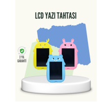Çocuklar İçin LCD Yazı Tableti | Kilitli ve Göz Yormayan Ekran
