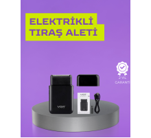 Kart Tasarımlı Şarjlı Tıraş Makinesi | 2 Başlıklı Hassas Kesim
