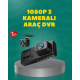 Full HD 1080P Araç Kamerası | Gece Görüşlü, Döngü Kayıt ve Geri Görüş