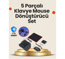 Bluetooth 5.3 Mobil Oyun Klavye Mouse Seti | FPS ve Battle Royale İçin