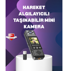 180° Dönebilen Lensli 1080P Mini Kamera