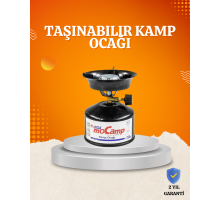 Outdoor Kamp Ocağı Seti Çakmak Gazlı Taşınabilir