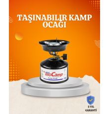 Outdoor Kamp Ocağı Seti Çakmak Gazlı Taşınabilir