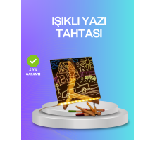 Çocuklar ve Yetişkinler İçin USB LED Işıklı Çizim Panosu