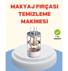 Profesyonel Makyaj Fırçası Temizleme ve Kurutma Makinesi