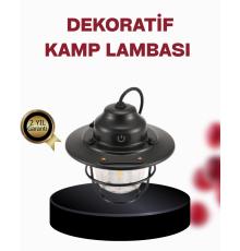 Su Geçirmez Taşınabilir Çadır Gece Lambası