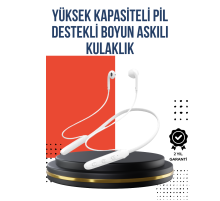 Uzun Süre Dayanıklı Manyetik Başlıklı Bluetooth Kulaklık