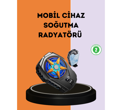Evrensel Uyumlu Type-C Şarjlı Cep Telefonu Radyatörü