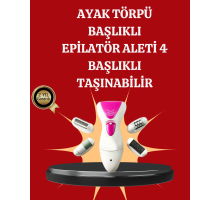 Çok Amaçlı Kadın Bakım Seti Epilasyon ve Törpü