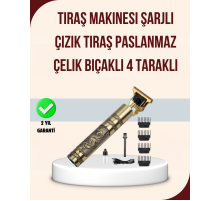 Titreşim Motorlu Erkek Saç ve Sakal Düzeltici