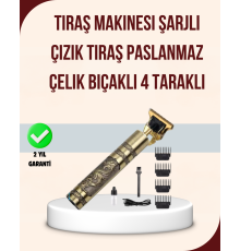 Titreşim Motorlu Erkek Saç ve Sakal Düzeltici