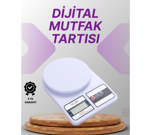 LCD Ekranlı Kompakt Dijital Terazi – Gram ve Ons Ölçüm