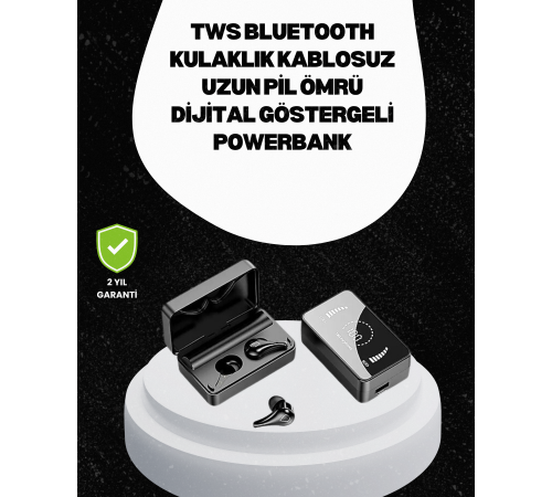 IPX Su Geçirmez Hifi Ses Kaliteli Dokunmatik Kulaklık