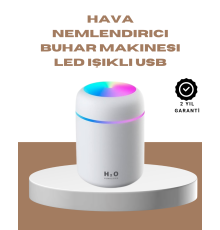 USB Girişli Taşınabilir Mini Nemlendirici 300ml Su Hazneli