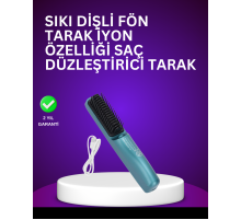 İyon Teknolojili Düzleştirici Tarak – 20 Saniyede Isınır