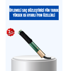 Ayarlanabilir Isı Kontrollü Saç Şekillendirme Seti – Tüm Saç Tipleri İçin Uygun
