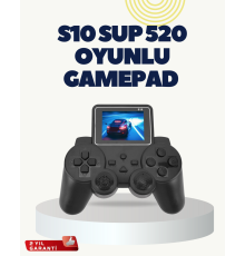 HDMI Destekli S10 Gamepad 520 Oyunlu TV’ye Bağlanabilir Atari 2025 Model