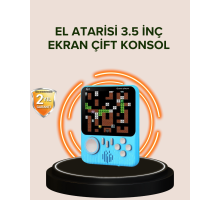 TV Bağlantılı Çift lu Şarjlı Retro Gamepad Seti