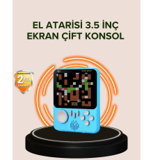 TV Bağlantılı Çift Oyunculu Şarjlı Retro Gamepad Seti