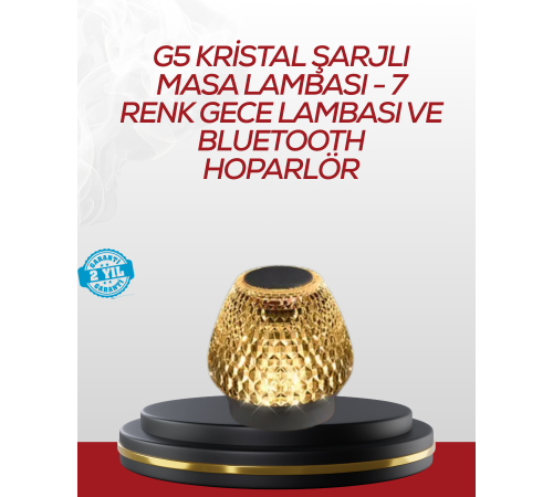 Dokunmatik Işıklı Kablosuz Bluetooth Hoparlör 5W Dokunmatik Işıklı Kablosuz Bluetooth Hoparlör 5W