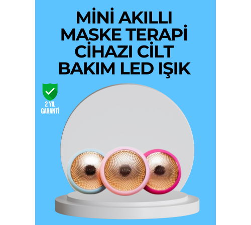 Gelişmiş LED ve Termoterapi Teknolojili UFO Mini Cilt Yenileyici