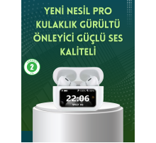 Yüksek Bass ve Güçlü Ses Özellikli Akıllı Bluetooth Kulaklık Dokunmatik Kontrol