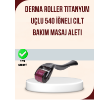 Titanyum Mikro İğneli Dermaroller 1 mm Kırışıklık ve Leke Karşıtı