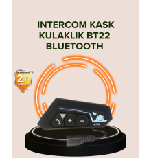 Bluetooth 5.0 Motosiklet Kask Kulaklık Eller Serbest ve Müzik Özellikli