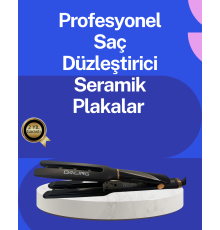 Kadın Saç Düzleştirici Seyahat Dostu 5 Kademeli Isı Kontrolü