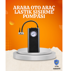 Taşınabilir Elektrikli Oto Motosiklet Bisiklet Lastik Şişirme Pompası