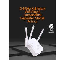 Çok Antenli Kablosuz Ağ Kapsama Alanı Genişletici