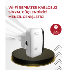 Wireless-N 300 Mbps WiFi Booster – Modem Router AP Sinyal Amplifikatör