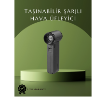 Araç İçi ve Ev İçin Güçlü Hava Üfleyici Toz Temizleme Makinesi