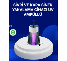 2’si 1 Arada LED Işıklı Elektrikli Böcek Öldürücü