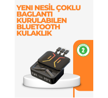 Type-C Girişli Bluetooth Kulaklık – Uzun Bekleme Süresi