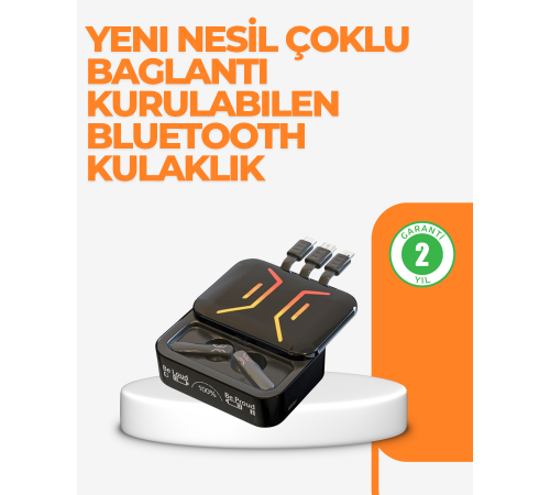 Type-C Girişli Bluetooth Kulaklık – Uzun Bekleme Süresi