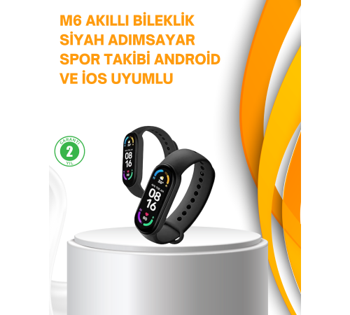 Akıllı Bileklik – Kalp Atışı, Uyku, Adımsayar ve Bildirim Takibi