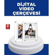 1024x600 Çözünürlüklü 7 İnç Dijital Görüntü Çerçevesi – Canlı ve Net Ekran