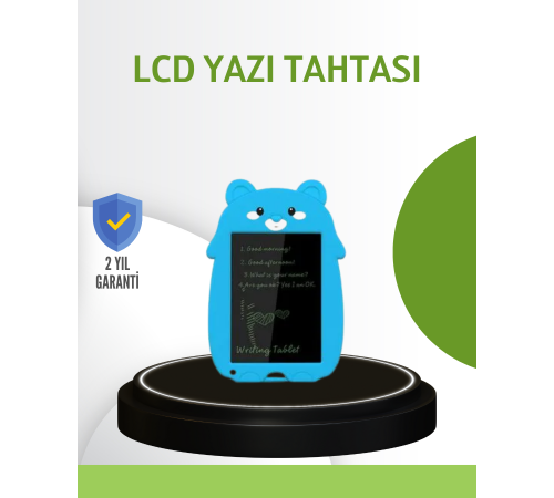 Taşınabilir Kağıt Benzeri LCD Tablet | Tek Tıkla Silme Özellikli