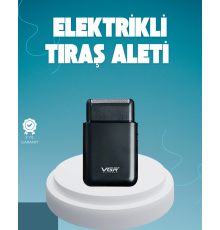 Taşınabilir Mini Elektrikli Tıraş Makinesi | Sessiz ve Güçlü Motor