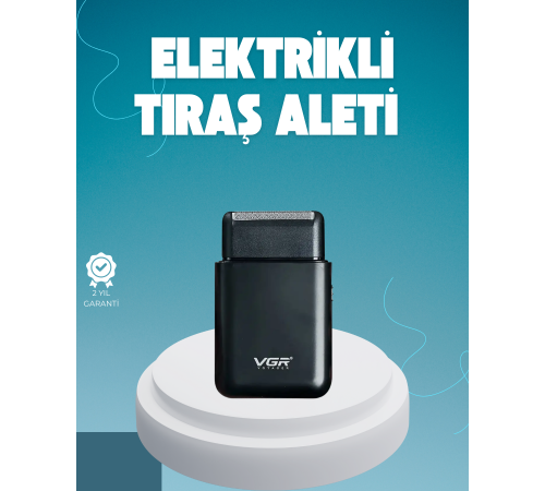 Taşınabilir Mini Elektrikli Tıraş Makinesi | Sessiz ve Güçlü Motor