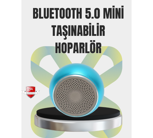 Kablosuz Bluetooth 5.0 Hoparlör | Kompakt ve Güçlü Ses Kablosuz Bluetooth 5.0 Hoparlör | Kompakt ve Güçlü Ses