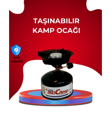 Piknik ve Doğa Yürüyüşü İçin Taşınabilir Kamp Ocağı