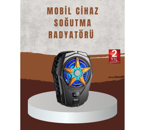 2 Kademeli Hız Ayarlı Taşınabilir Telefon Soğutucu
