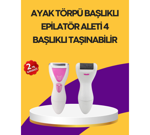 Taşınabilir Tıraşlı Epilasyon Makinesi