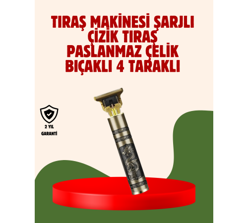 USB Şarjlı Kablosuz Saç Kesme Cihazı