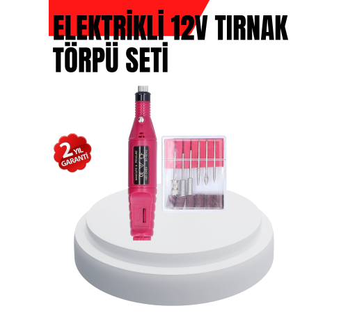 Kalem Tipi Sessiz Manikür Pedikür Cihazı